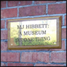 MJ Hibbett - A Museum Of One Thing